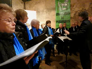Nadal 2024. Inauguraci&oacute; exposici&oacute; de pessebres a la Carbonera, organitzada per l'Associaci&oacute; de Pessebristes de Girona