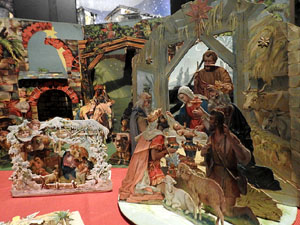 Nadal 2024. Inauguraci&oacute; exposici&oacute; de pessebres a la Carbonera, organitzada per l'Associaci&oacute; de Pessebristes de Girona