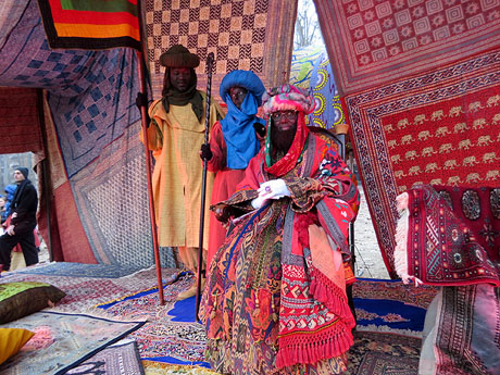 Reis 2026. El campament reial al camp de Mart al parc de la Devesa