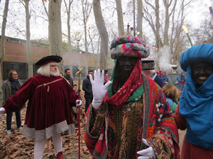 Reis 2026. El campament reial al camp de Mart al parc de la Devesa