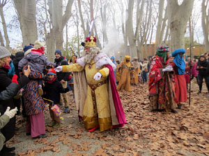 Reis 2026. El campament reial al camp de Mart al parc de la Devesa