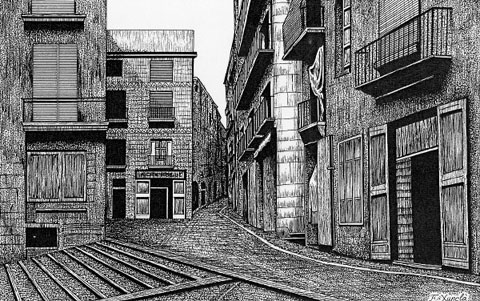 La pla&ccedil;a del Correu Vell