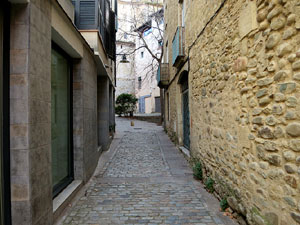 El carrer del Portal de la Barca