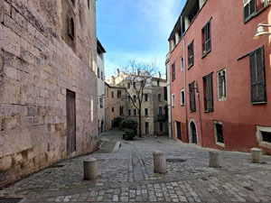 El carrer del Portal de la Barca