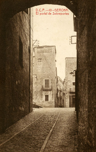Sobreportes des del carrer de Ferran el catòlic. 1907