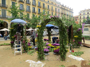 Temps de Flors 2025. Making of de l'esdeveniment