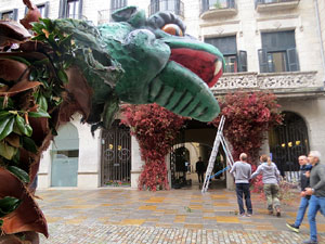 Temps de Flors 2025. Making of de l'esdeveniment