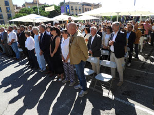 Diada Nacional 2026. Acte institucional a la pla&ccedil;a Catalunya, amb parlaments de Lluc Salellas, Miquel Noguer i S&iacute;lvia Paneque