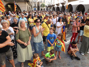 Diada Nacional 2026. Concentraci&oacute; a la pla&ccedil;a del Vi