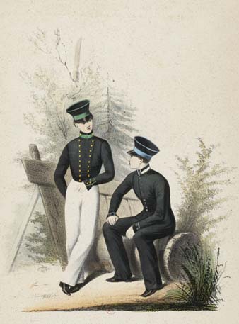 Alumnes del Cos de Patges de Sant Petersburg. Ca. 1790