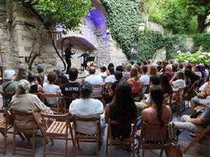 Festival Notes al parc 2022. Jaume Ferrer i Miquel Mu&ntilde;iz