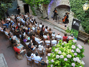 Festival Notes al parc 2022. Jaume Ferrer i Miquel Mu&ntilde;iz