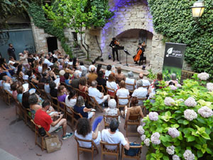 Festival Notes al parc 2022. Jaume Ferrer i Miquel Mu&ntilde;iz
