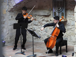 Festival Notes al parc 2022. Jaume Ferrer i Miquel Mu&ntilde;iz