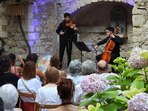 Festival Notes al parc 2022. Jaume Ferrer i Miquel Mu&ntilde;iz
