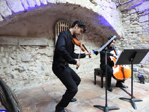 Festival Notes al parc 2022. Jaume Ferrer i Miquel Mu&ntilde;iz