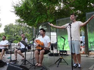 Festival Notes al parc 2022. Ganxet el&egrave;ctric