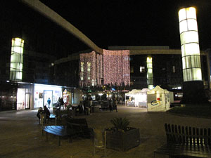 Els carrers il·luminats