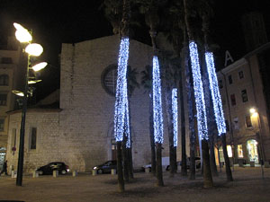 Els carrers il·luminats
