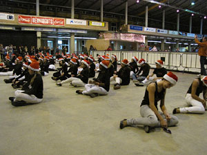 Inauguració de la pista de gel a Fira de Girona