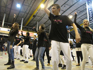 Inauguració de la pista de gel a Fira de Girona