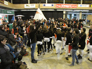 Inauguració de la pista de gel a Fira de Girona