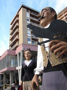 Trobada de gegants: la cercavila