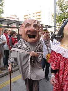 Trobada de gegants: la cercavila