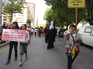 Trobada de gegants: la cercavila