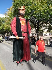 Trobada de gegants: la cercavila