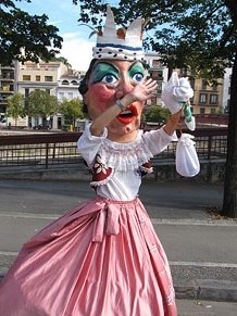 Trobada de gegants: la cercavila