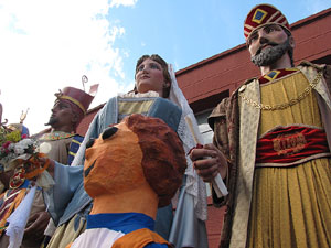 Trobada de gegants: la ballada