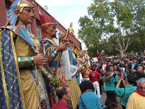 Trobada de gegants: la ballada