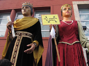 Trobada de gegants: la ballada