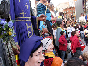 Trobada de gegants: la ballada
