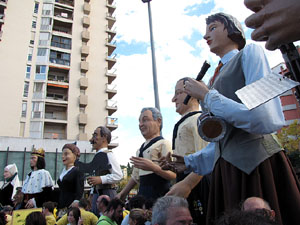 Trobada de gegants: la ballada
