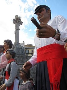Trobada de gegants: la ballada
