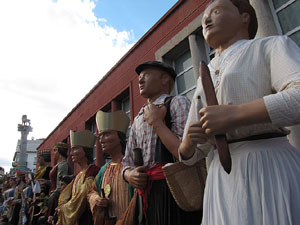 Trobada de gegants: la ballada