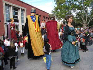 Trobada de gegants: la ballada