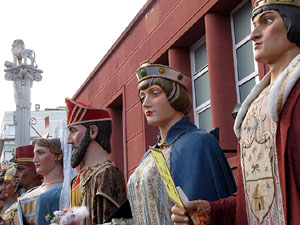 Trobada de gegants: la ballada