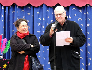 Espectacle de pallassos al Mercadal