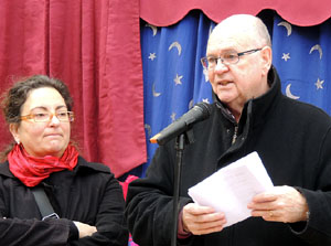 Espectacle de pallassos al Mercadal