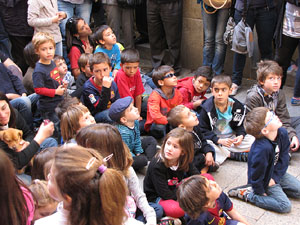Lectura de l'Auca del Tarl&agrave; de l'Argenteria
