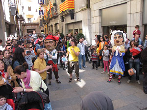 Cercavila de gegants i capgrossos