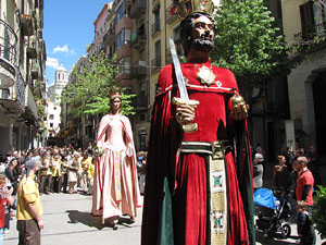 Cercavila de gegants i capgrossos