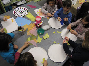 Taller de decoració nadalenca al Museu d'Art