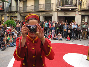 Espectacle de circ a c&agrave;rrec de CIRCO LOS