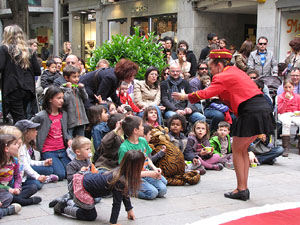 Espectacle de circ a c&agrave;rrec de CIRCO LOS