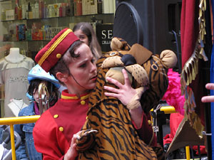 Espectacle de circ a c&agrave;rrec de CIRCO LOS