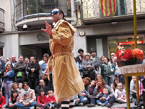 Espectacle de circ a c&agrave;rrec de CIRCO LOS